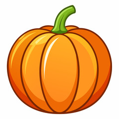 pumpkin isolated on white background