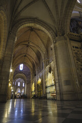 Interior of a Gothic Cathedral