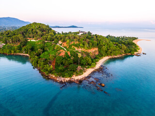 Views of Bo Phut Beach & resort in Koh Samui, Thailand