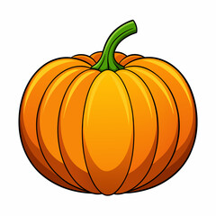 pumpkin isolated on white background