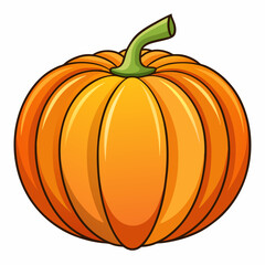 pumpkin isolated on white background