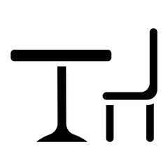 Living Room Solid Icon