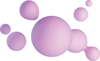 liquid blob shape Abstract fluid gradient ball