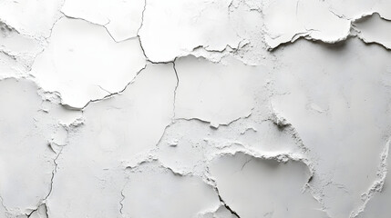 Obraz premium crack white wall texture