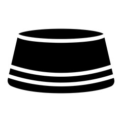 Moslem hat Solid Icon