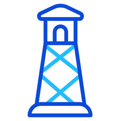 Observation post Duoline Icon