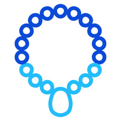 Pearl bead necklace Duoline Icon