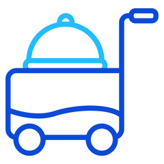 Room service Duoline Icon