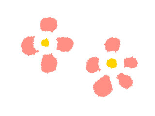 flowers in shape