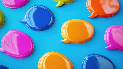 Colorful Speech Bubbles