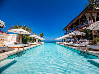 Views of Bo Phut Beach & resort in Koh Samui, Thailand