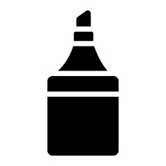 Text coloring Solid Icon