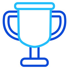 Trophy Duoline Icon