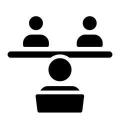 Webinar offline Solid Icon