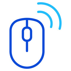 Wireless mouse Duoline Icon