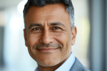 Obraz premium happy middle aged business man ceo