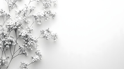 branches of a tree white background