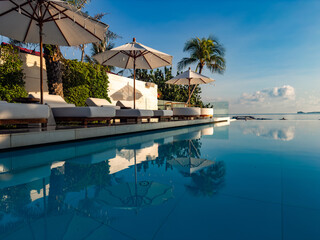 Views of Bo Phut Beach & resort in Koh Samui, Thailand