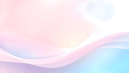 Pastel Dreamscape Serene Abstract Background with Soft Blending Colors