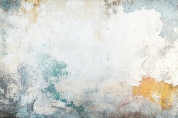 Worn-out grunge pattern of fragmented stucco surface, background area accessible. Simple layout for modern lounge, design template provided