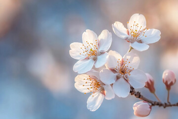 Obraz premium A vibrant explosion of wildflowers in a lush green meadow generative ai picture