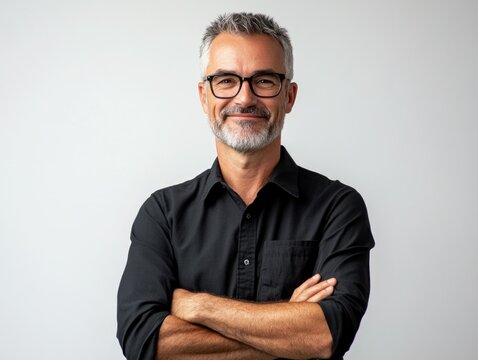 Professional Portrait of a Man with Facial Hair