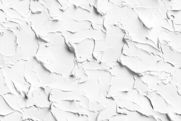Seamless textured white surface with a rough, uneven finish, resembling plaster or paint. The surface features various peaks and valleys, creating a dynamic visual effect.