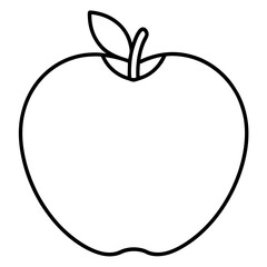 illustration of an apple