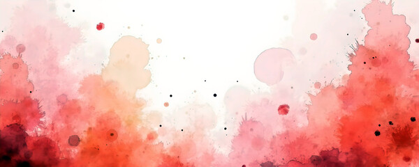 Fototapeta premium Watercolor Blotchy Patterns depicted in an artistic and abstract style