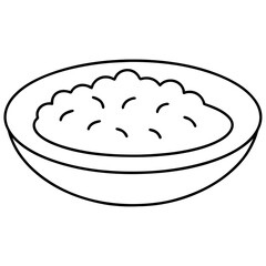 hand drawn illustration of bread