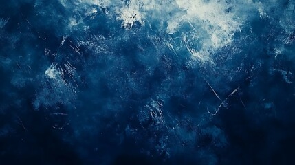 Obraz premium A vintage-style American flag overlay on a dark blue grunge texture background