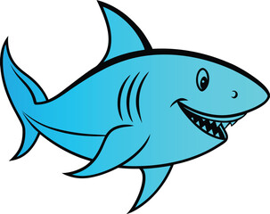 Sharke  design and illustrator eps