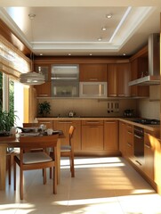 Contemporary Kitchen Interior