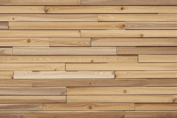 Fototapeta premium Textured wooden wall panels with a natural finish.