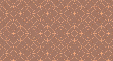 Mocha mousse seamless luxury geometric pattern