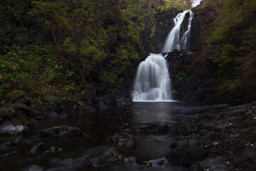 Rha waterfalls at Uig, Skye Island, Scotland
