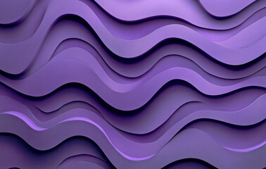 Elegant purple waves for a contemporary abstract backdrop, ideal for web, presentations, and all design projects