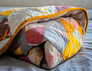 Patchwork Quilt Detail