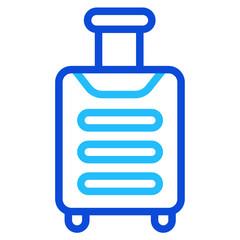 Obraz premium Baggage Duoline Icon