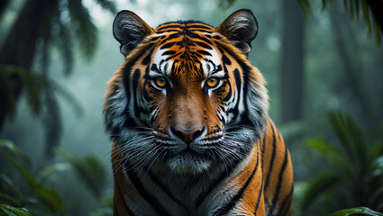Explore stunning tiger images: majestic wild tigers, Bengal tigers, and fierce tiger portraits. Perfect for presentations, creative designs, and wildlife projects.