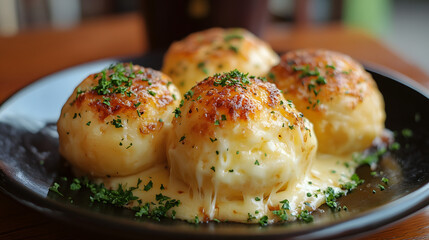 grilled steak with potatoes