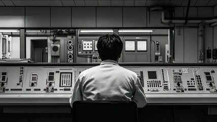 Old computers, early days, engineer