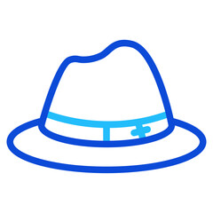 Hat Duoline Icon