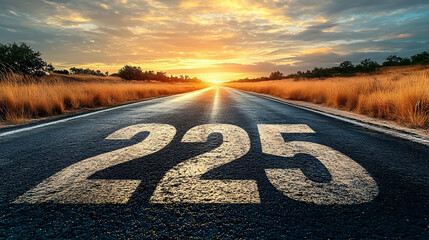 Sunset Road Trip: 225 Miles to Adventure