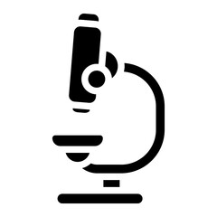 Microscope Solid Icon