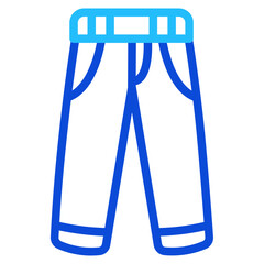 Pants Duoline Icon