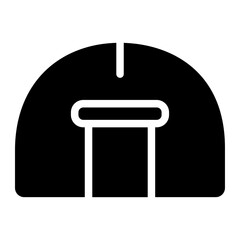 Refugee support Solid Icon