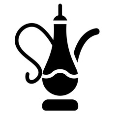Tea kettle Solid Icon
