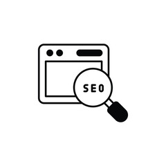 Search Engine Optimization vector icon