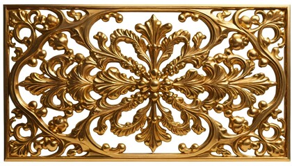 antique gold ornament